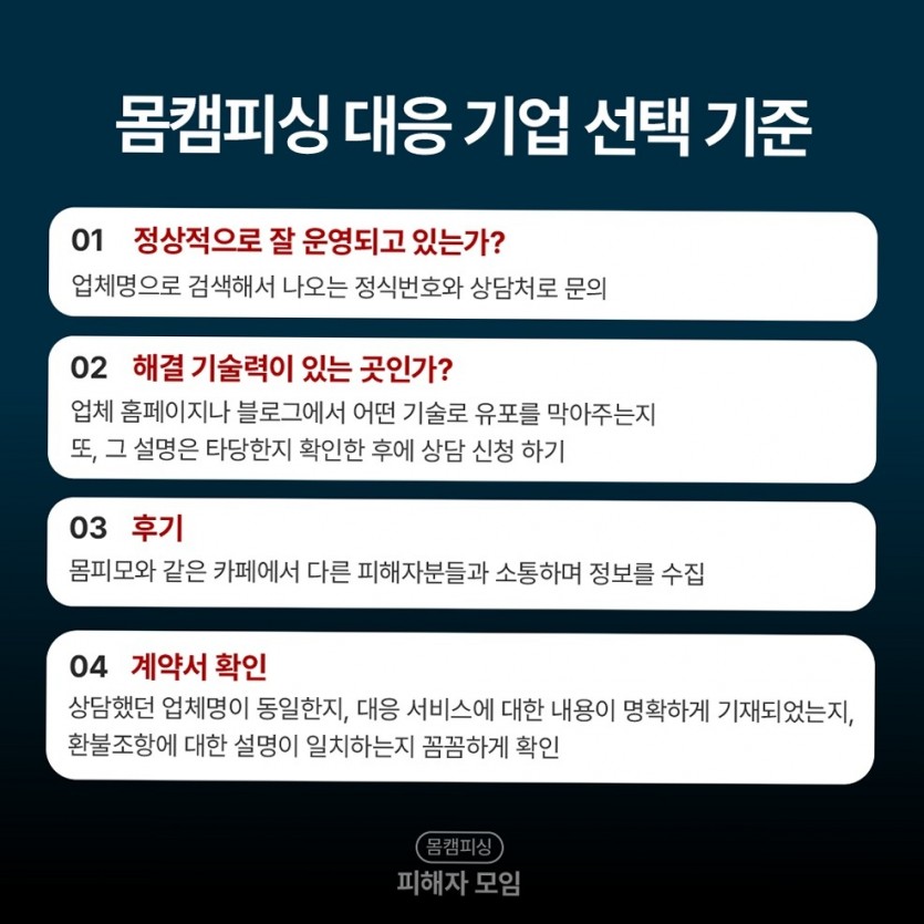 신고와 기술 대응 병행 [여기에 키워드]