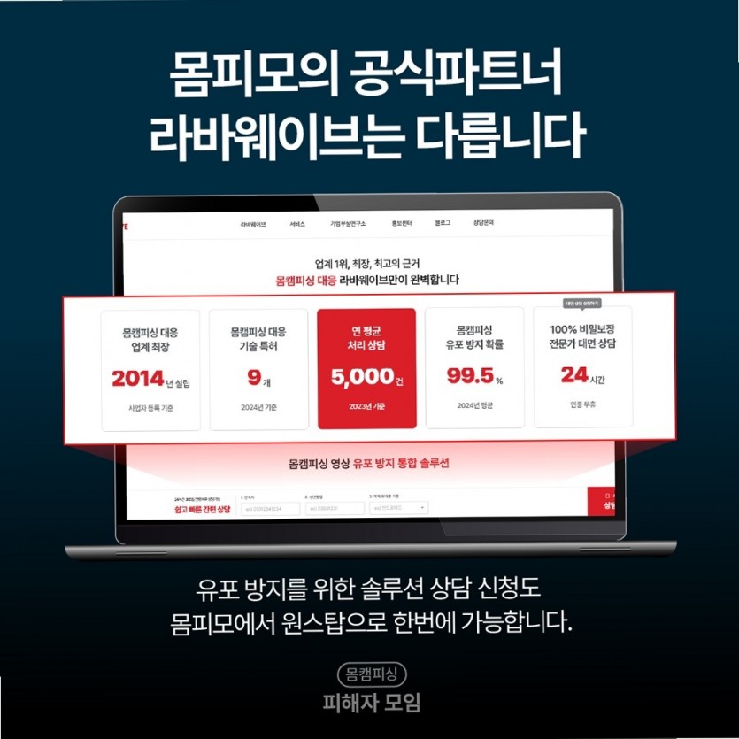 라인몸캠피싱디시 유포 차단 기술 리포트 안내 이미지 15
